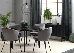 SAVONA 1 skandinaviško modernaus stiliaus pietų stalas virtuvei, svetainei, valgomajam